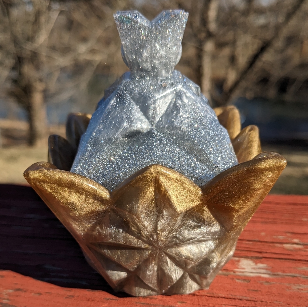 Trinket Box Handmade Apothecary Jewelry Box Cute Epoxy Resin Art